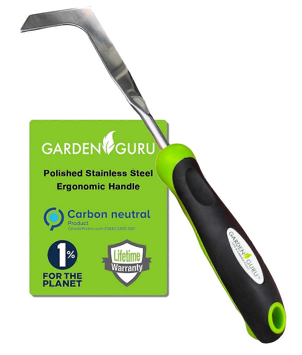 Weed Puller with Ergonomic SoftGrip Handle, Stainless Steel Patio Crack Weeding Tool, Rust Resistant