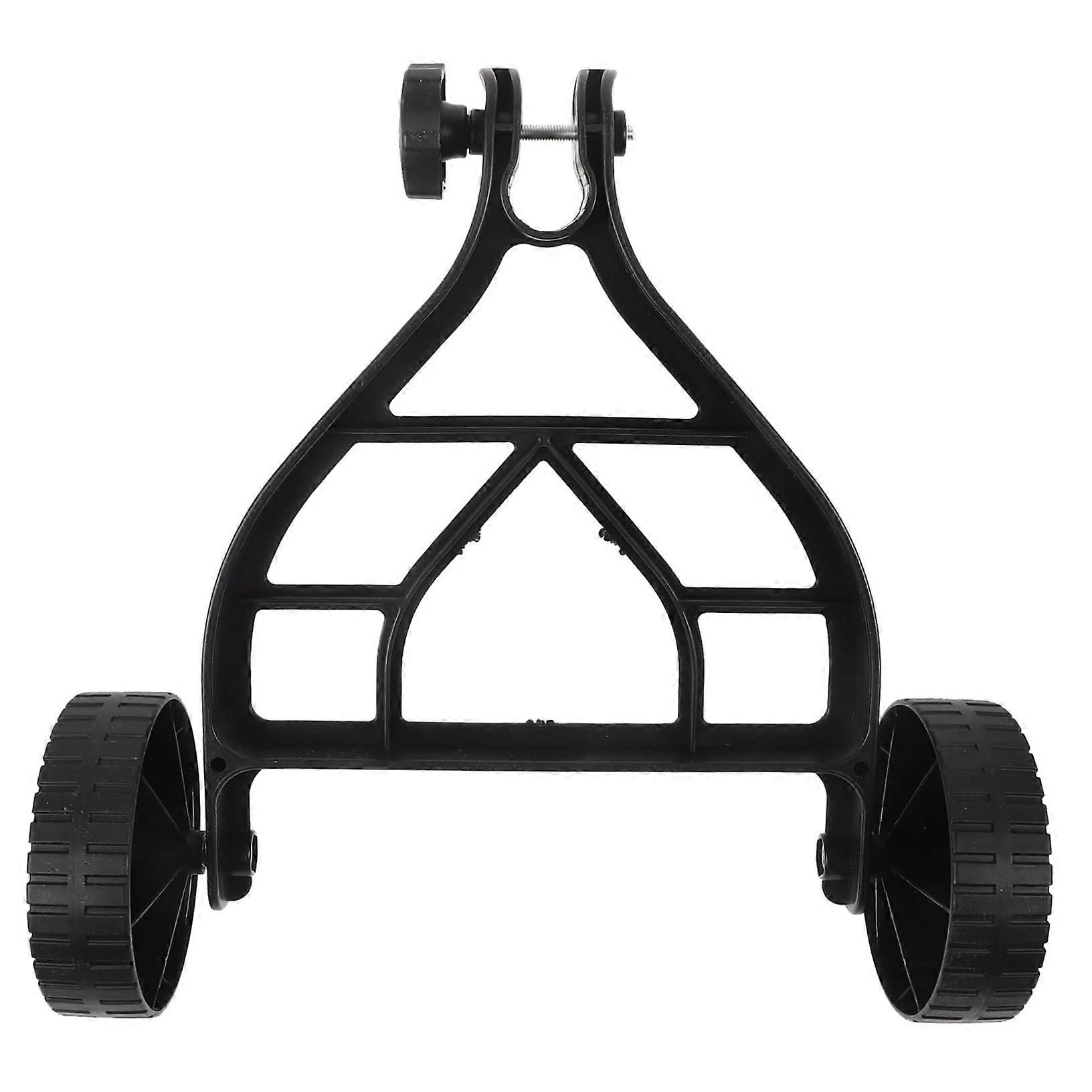 Lawn Mower Replacement Wheel, Durable Rubber Caster, Easy Install for WalkBehind Mowers