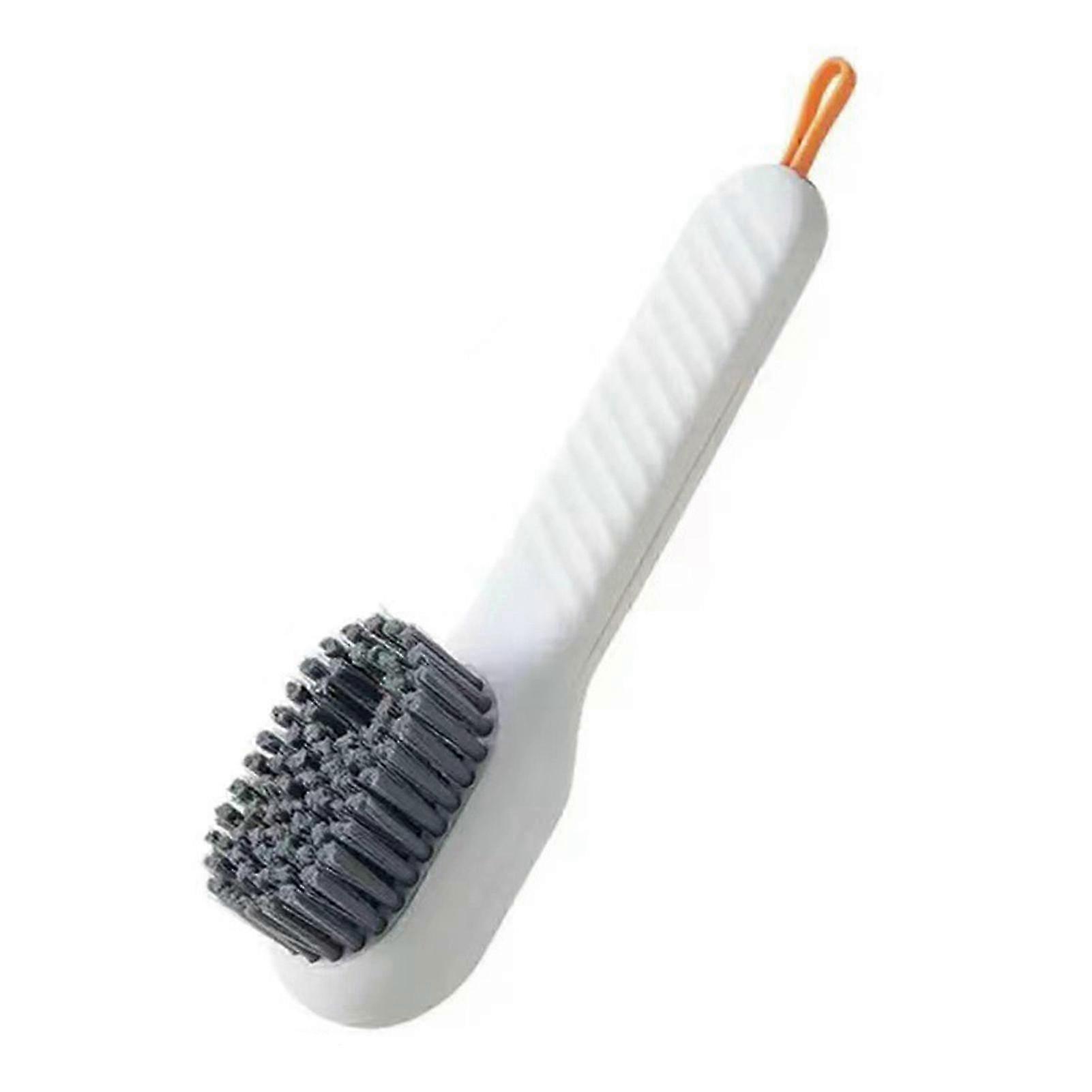 2025 Shoe Cleaning Multifunctional Long Handle Soft Bristle Laundry Scrub Automatic Liquid Adding Brush for Bathroom