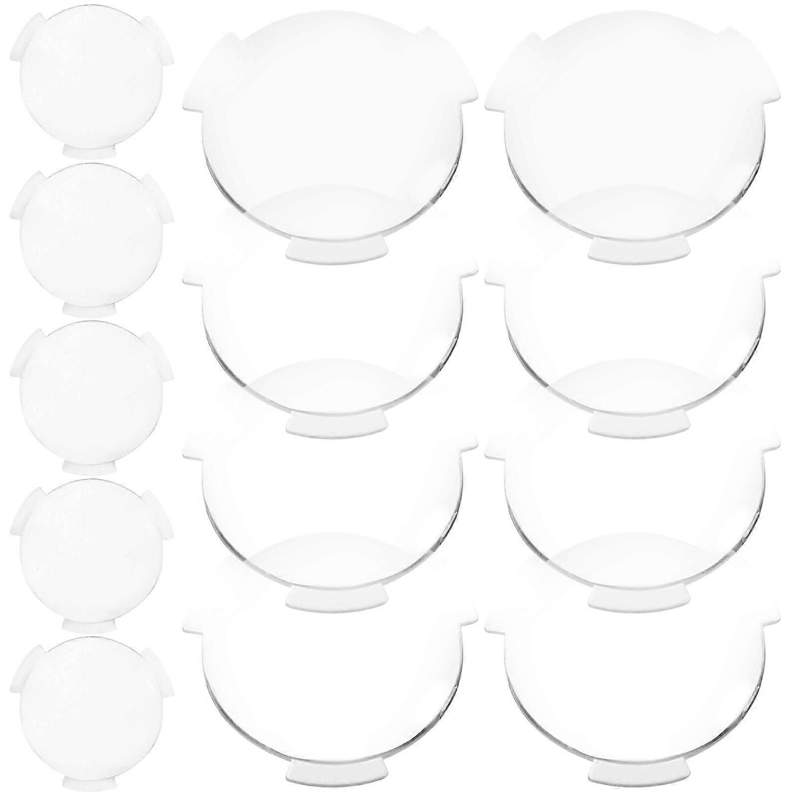 20Pcs Vr Glasses Lens for Light Blocking Function in Transparent Pc Plastic