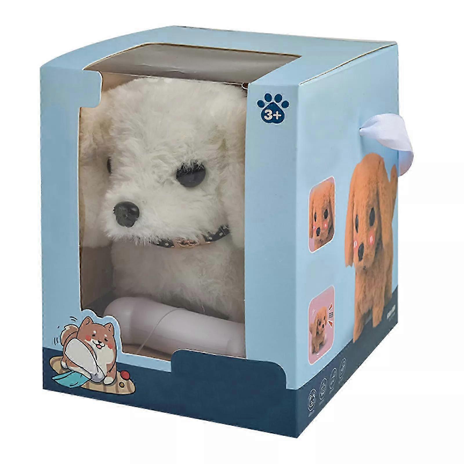 2025 Explore Fun with Brown Plush Robot Puppy