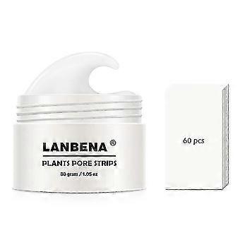 26-27 60 pezzi Maschera di fango nasale Azione Rimozione punti neri Acne Pulizia Peel Off Maschera peeling punti neri