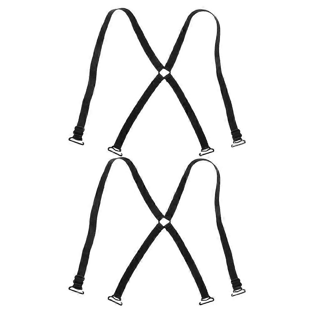 Invisible Bra Straps for Women 2Pcs Adjustable Cross Back Replacement Straps