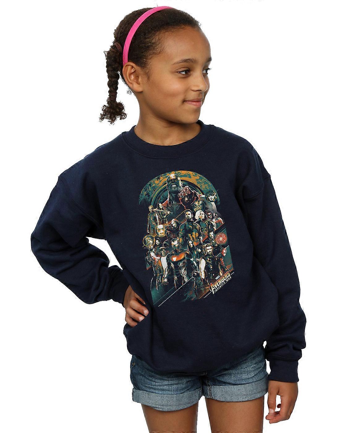 Marvel Girls Avengers Infinity War Team Sweatshirt