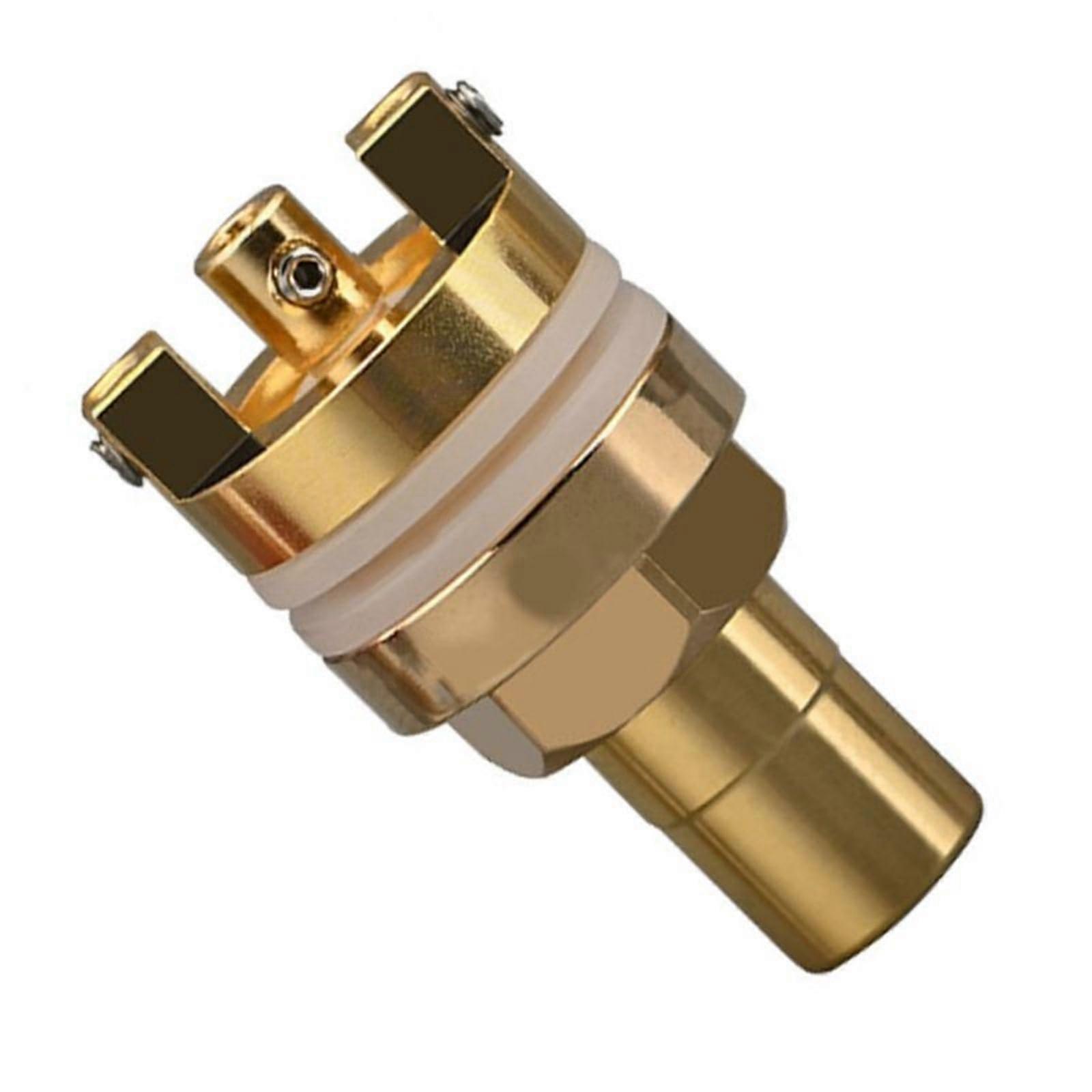 Banana Socket Connector Panel Mount Solder OxidationResistant for Amplifiers and Players White