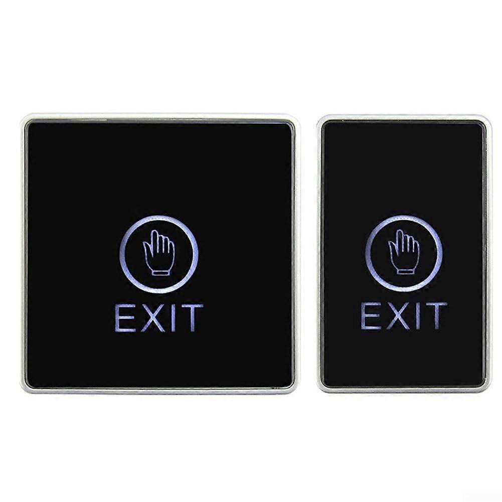 Touch Switch Panel for Home Access Control with Automatic Sensing, LED Indicator, Acrylic PC 86x86mm