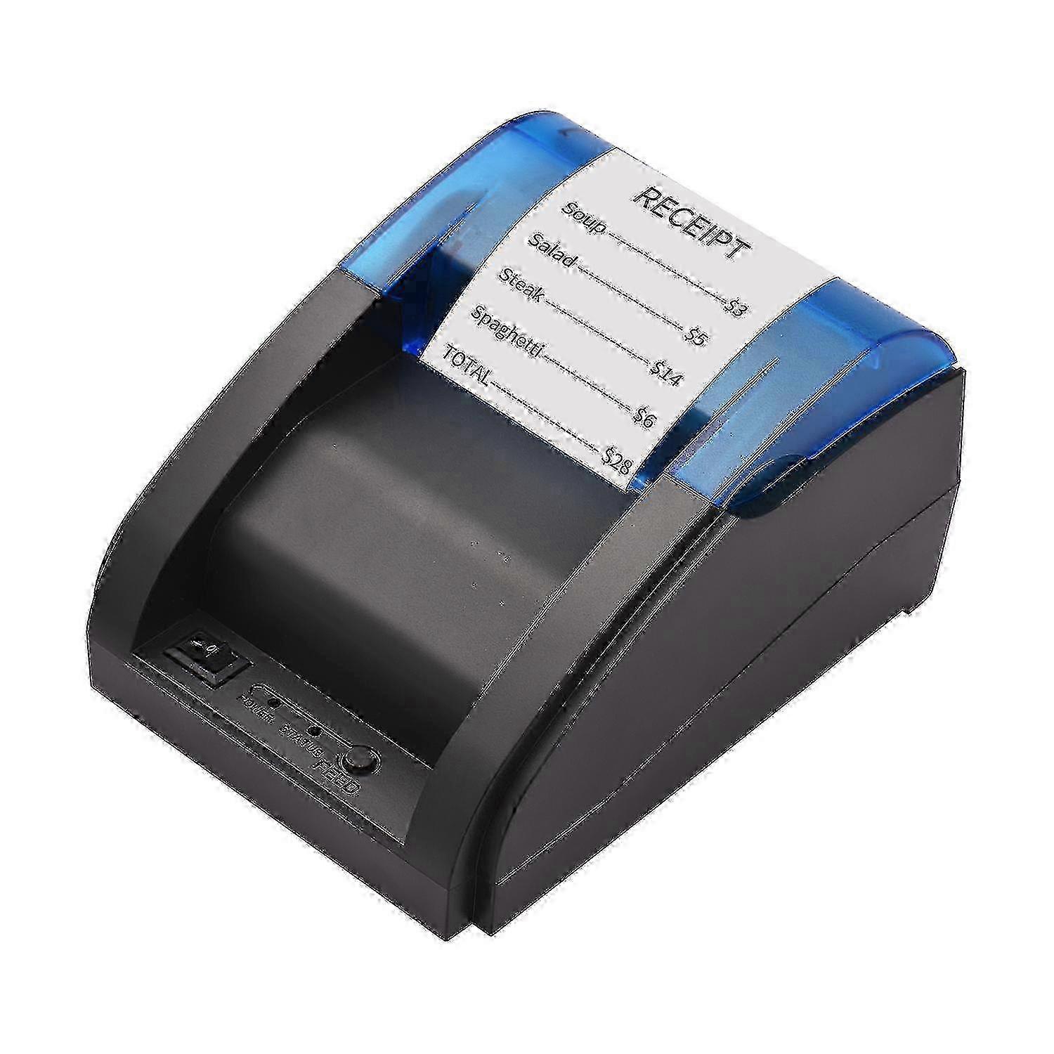 58mm Thermal Receipt Printer with USB & Bluetooth Connectivity for POS