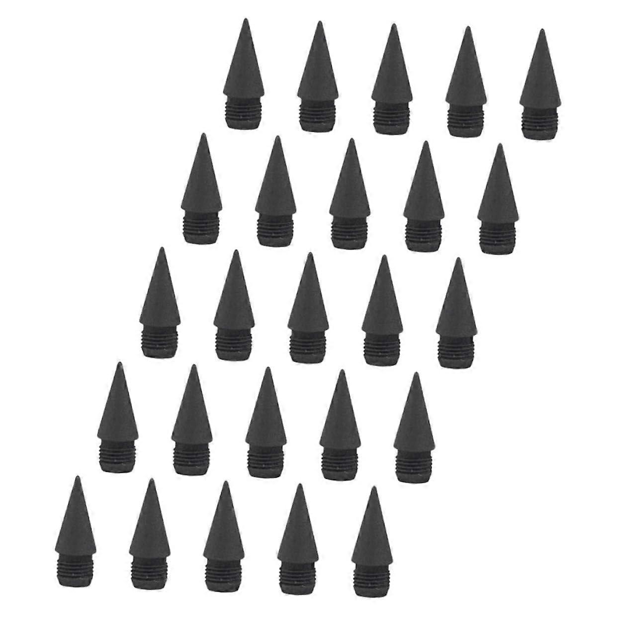 25Pcs Inkless Pencil Refills Everlasting Nibs Replacement Tips for Smooth Writing School and Home Use