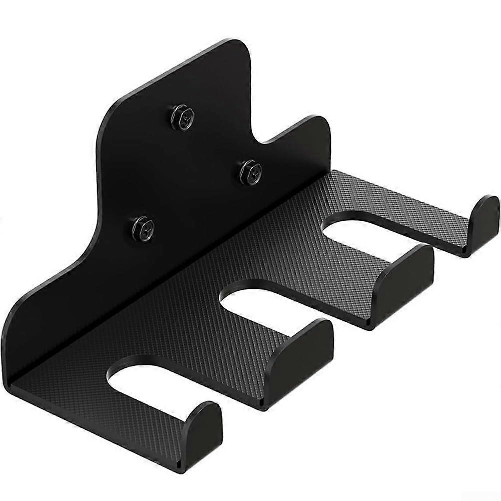 Wall Mounted Barbell Rack with RubberCoated Hooks, RustResistant SpaceSaving Gym Storage