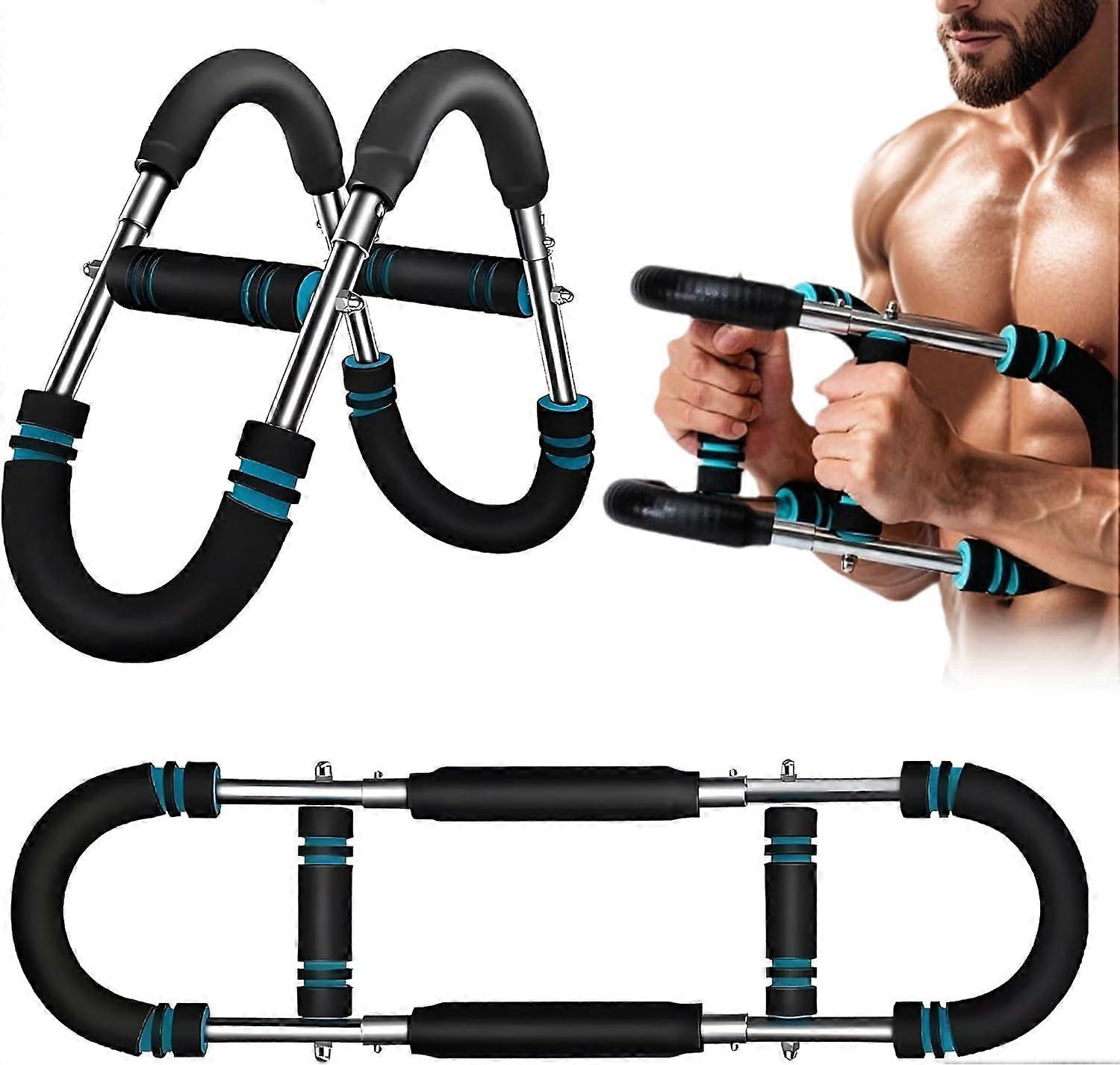 Adjustable Arm Workout Equipment UShaped Chest Expander for MultiMuscle Training with Durable Springs