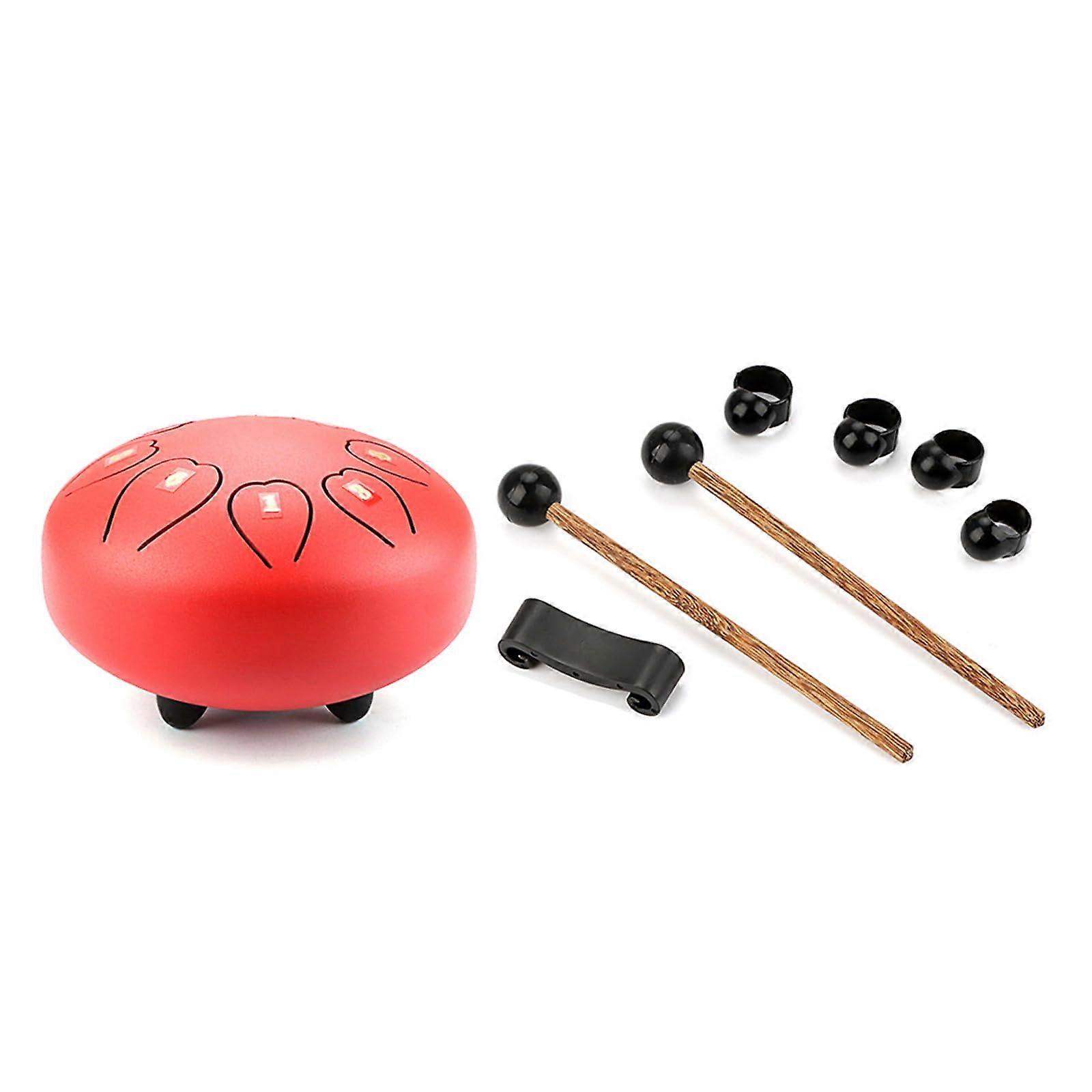 Percussion Drum Set with Bag and Mallets, Beginner Friendly Hand Pan Drum for Meditation