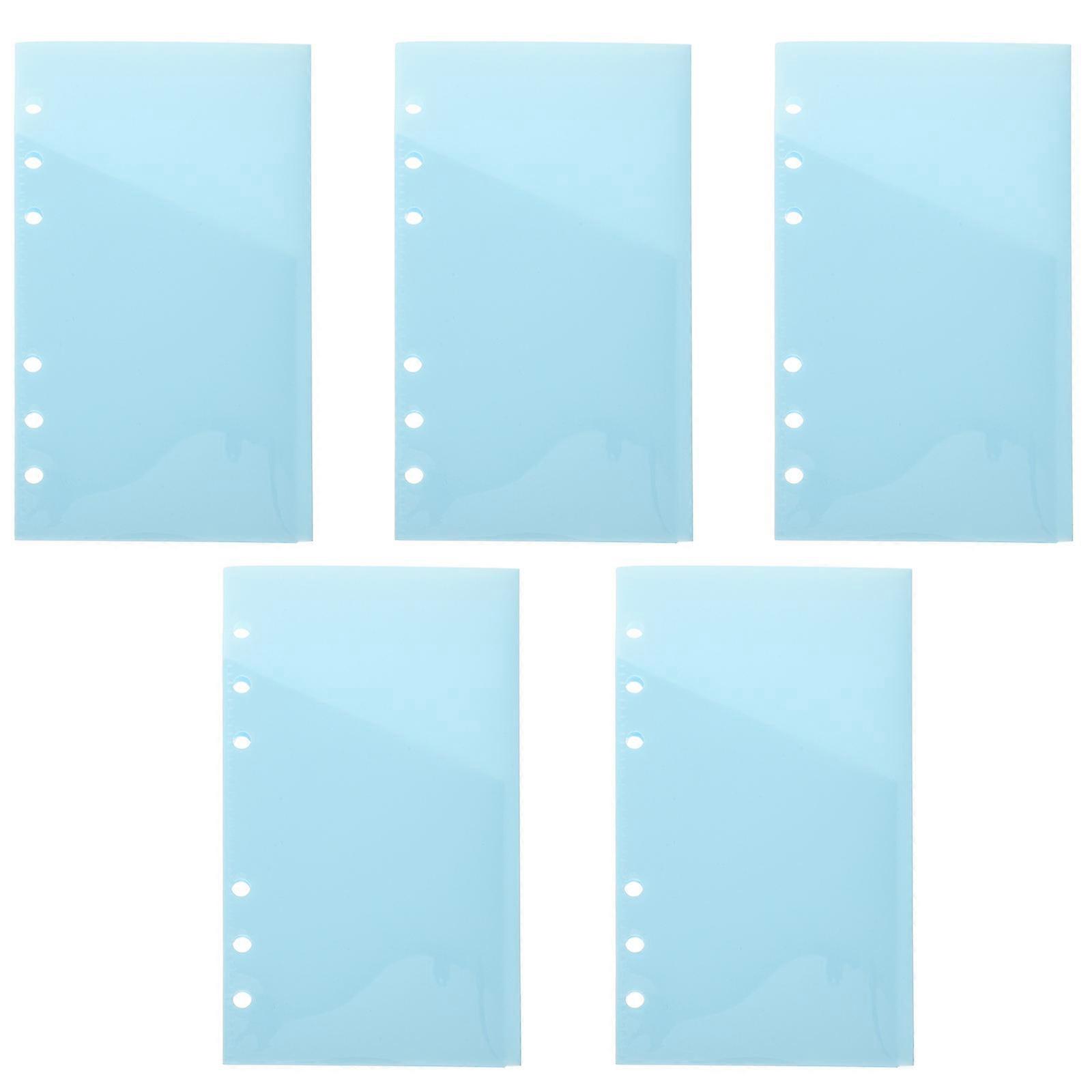 Budget Binder Pocket Replaceable Binder Pocket for Storage Use 5Pcs Set
