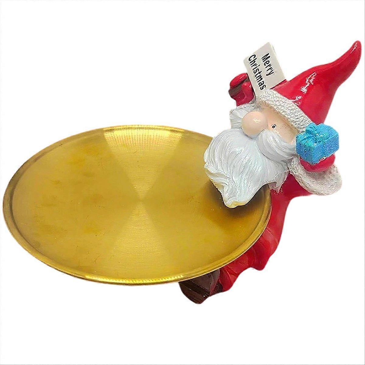 Christmas Tray Candy Dish Santa
Cookie Nut Snack