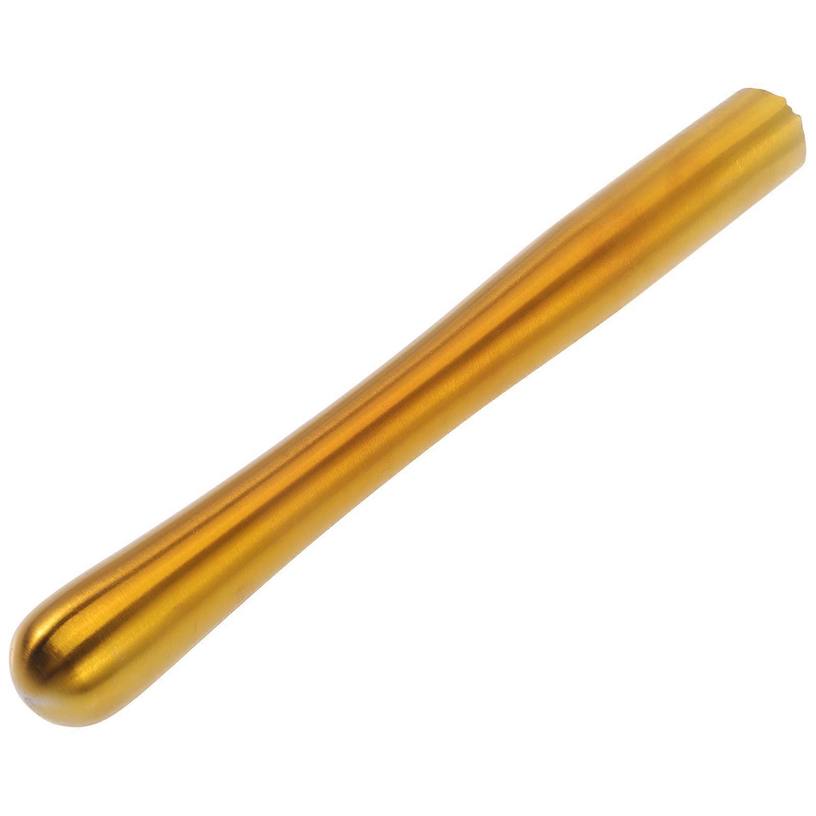 Golden Stainless Steel Drinking Muddler for Home Bar