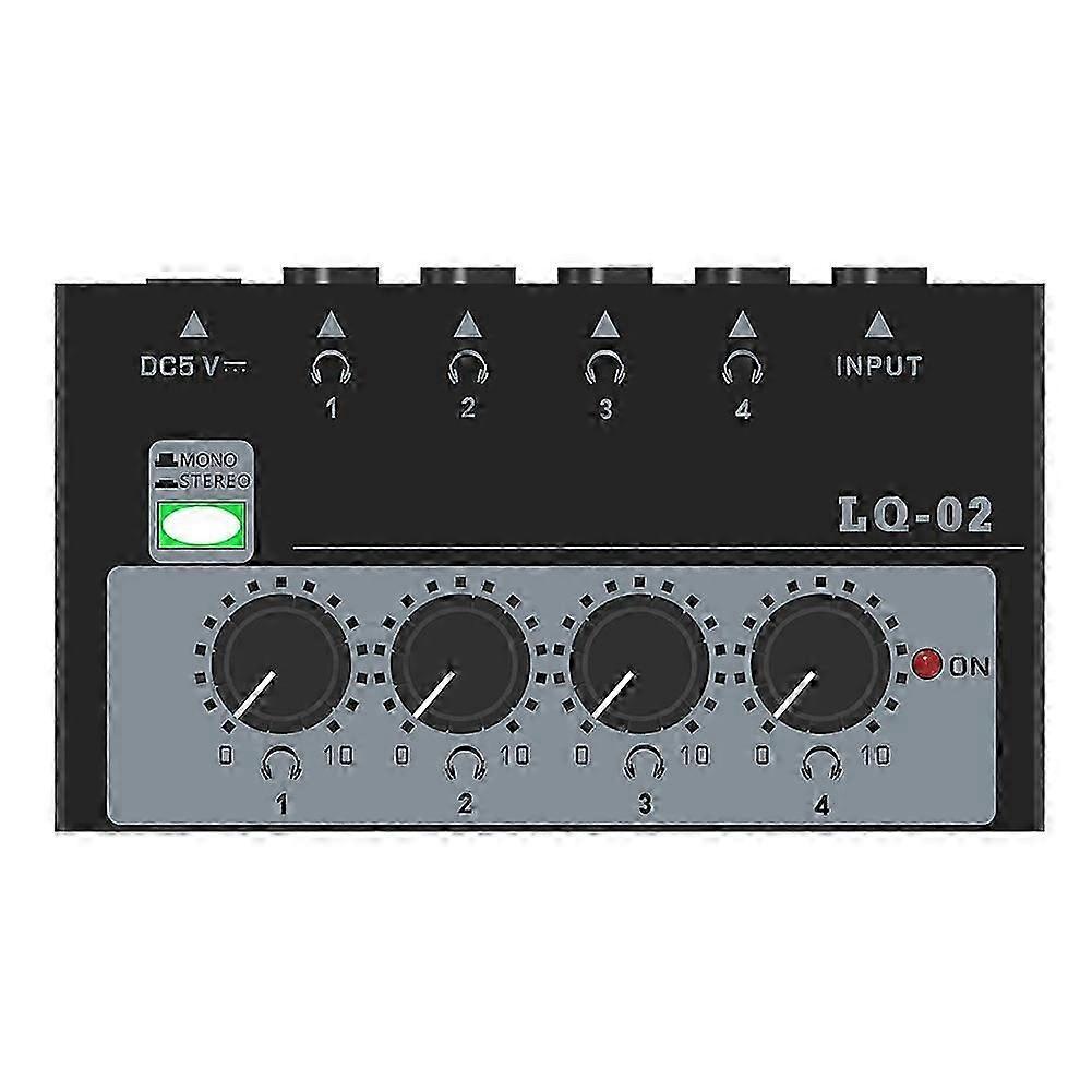 LQ-02 MINI Stereo Headphone Amplifier Audio Amplifier EU-Plug
