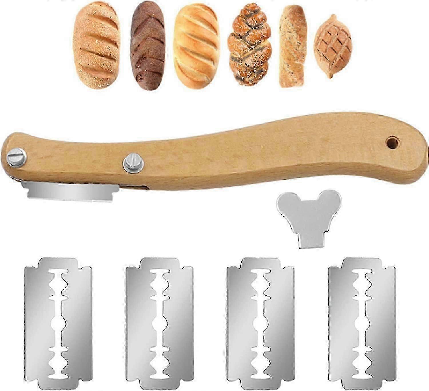 7 Pieces Baker Bread Dough, Baker Bread Blade, 19.2cm