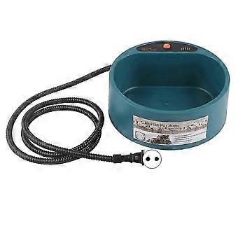Dog Heated Bowl Automatic Constant Temperature Heat Preservation Pet Thermal Water Bowl With Waterproof Switch