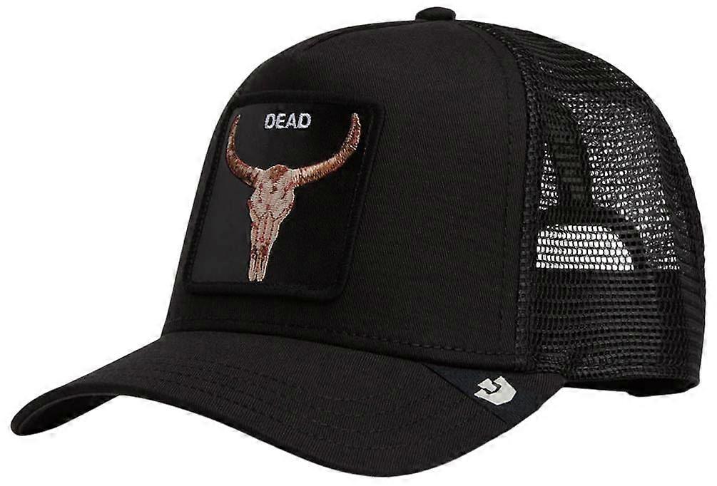 Goorin Bros Dead Skull Trucker Hat - Void Black