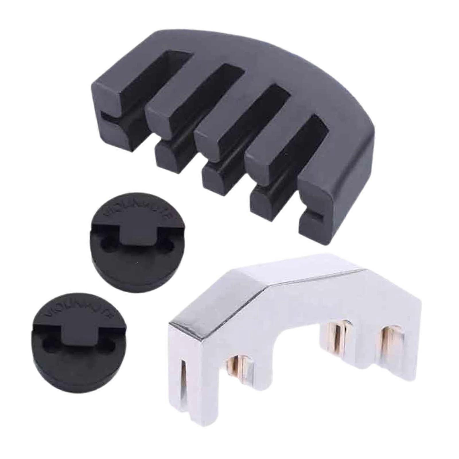 Violin Mute Set Premium Replace Portable Practical Musical Instruments Parts