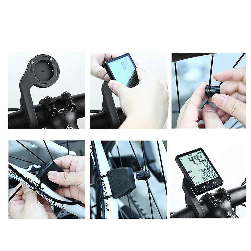Backlight Odometer Durable Mountain Bike Cycling Code Table with Wireless Function