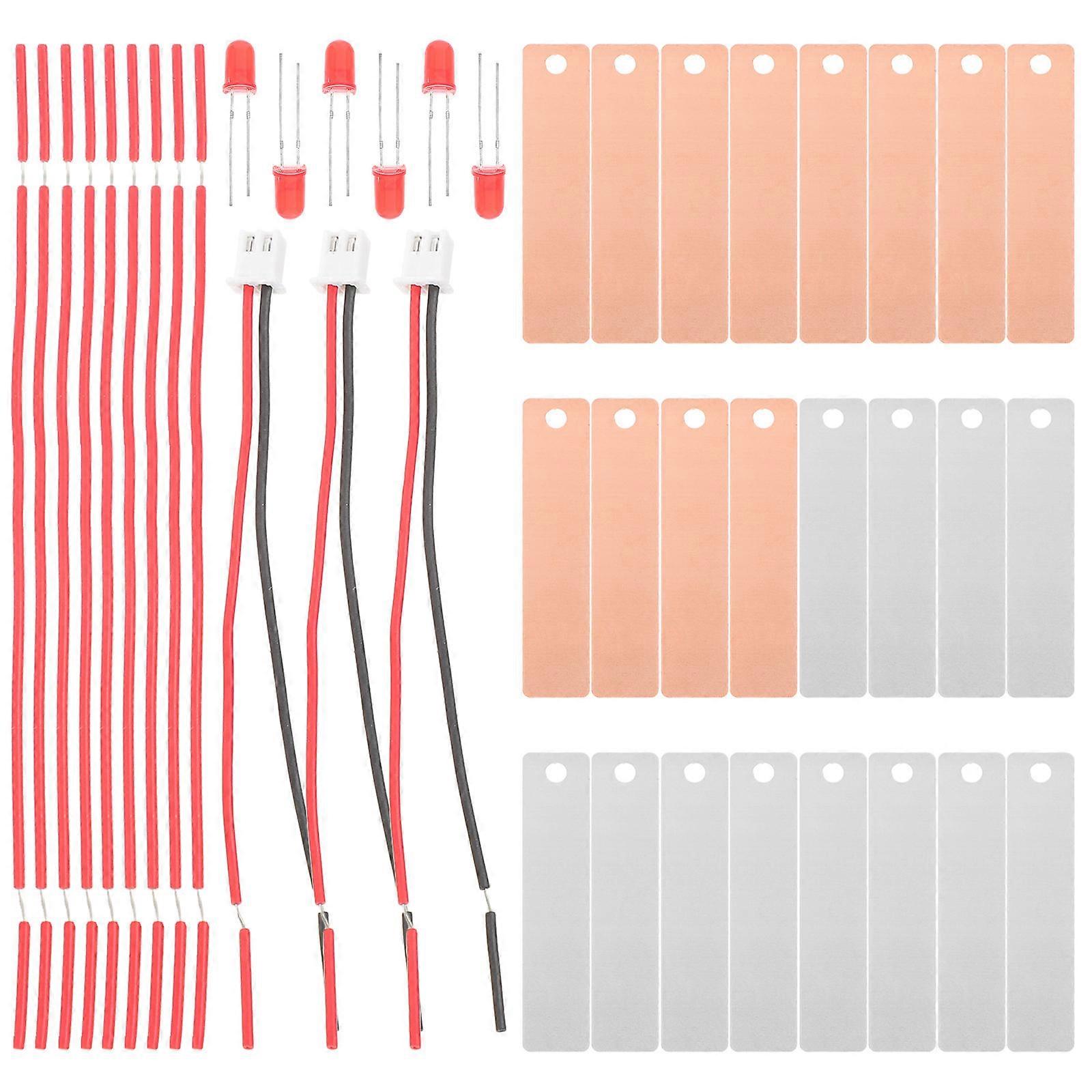 Fruit Battery Experiment Kit DIY Science Toy Set for