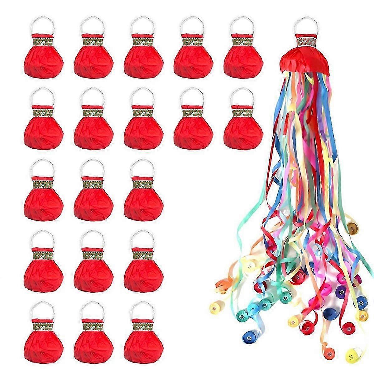 Hand Throw Streamer Poppers | Confetti Paper Crackers