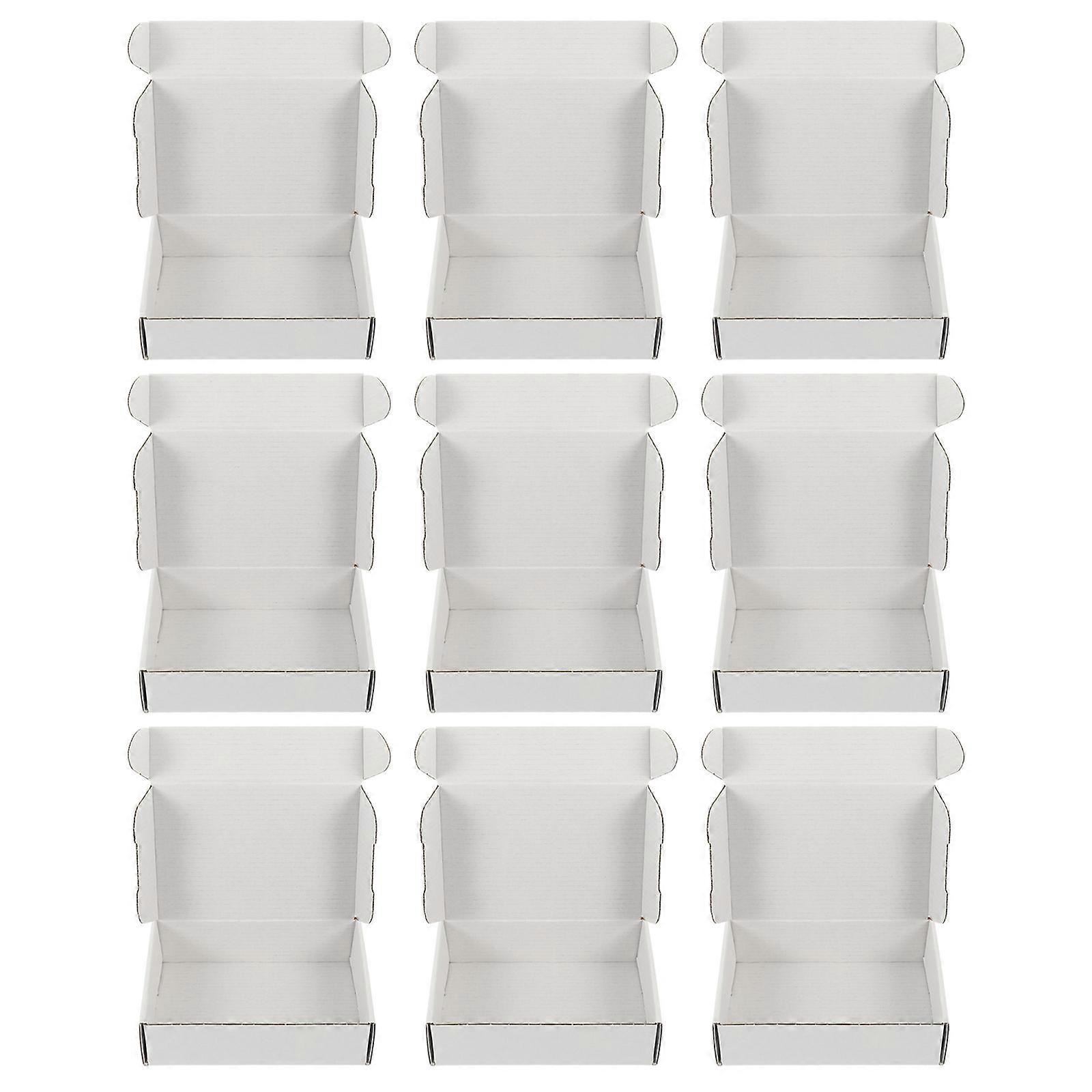 20Pcs Shipping Boxes Corrugated Paper Packing Boxes Express Storage Paper Boxes