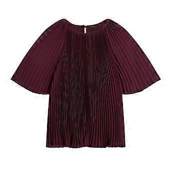 Ted Baker Womens/Ladies Agara Pleated Crew Neck Blouse