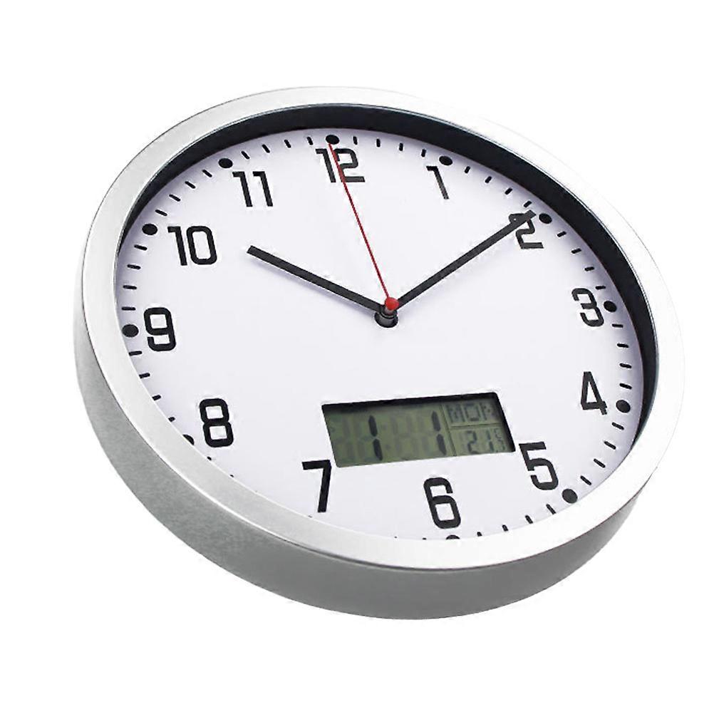 Battery Clock Outdoor Clock Vintage Wall Clock Clock Hygrometer Clock Thermometer