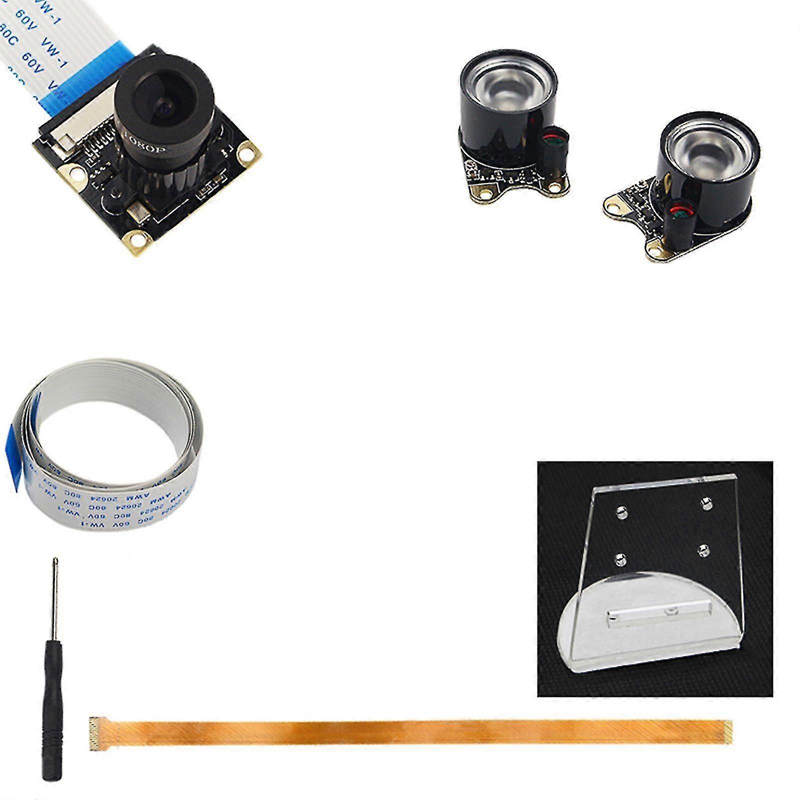 Kit Caméra Pi 7en1 pour Raspberry Pi 3b+/3b/2b/b+/zero 1.3/zero - Photography Essentials