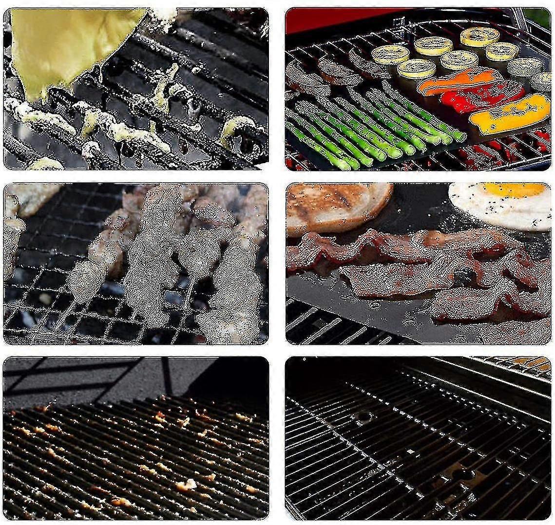6-pack Reusable Nonstick Grilling Mats