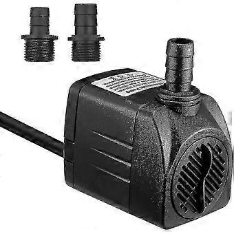 25w 1500l / h dompelpomp met 5ft netsnoer en 2 nozzles