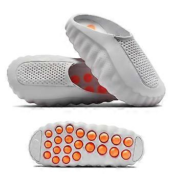 New ultra-light men's and women's slippers mesh breathable shock absorption massage wear-resistant foot massage training casual slippers