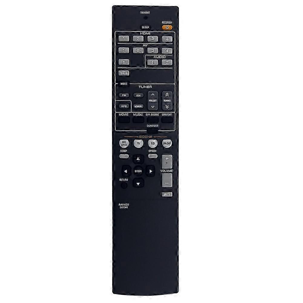 RAV462 ZA11340 Remote Control Replace for Yamaha AV Receiver