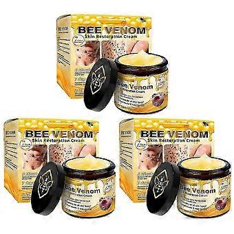 3pcs Bee Venom Skin Restoration Cream - Anti-Aging, Hydrating, Quick-Acting Treatment for Acne, Dark Spots, Redness Relief for All Skin Typess