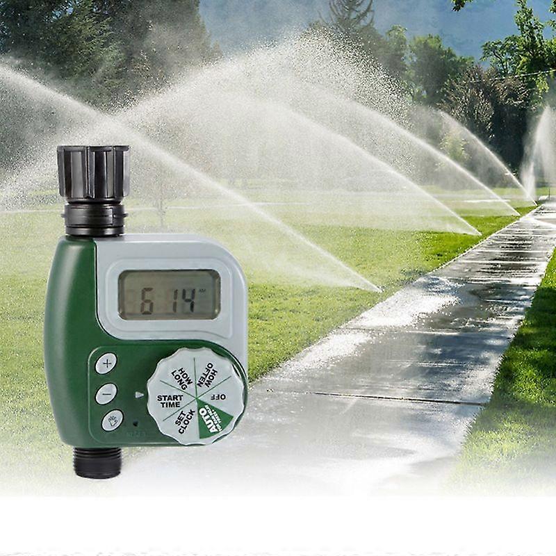 Garden sprinkler with automatic timer, irrigation timer, without battery