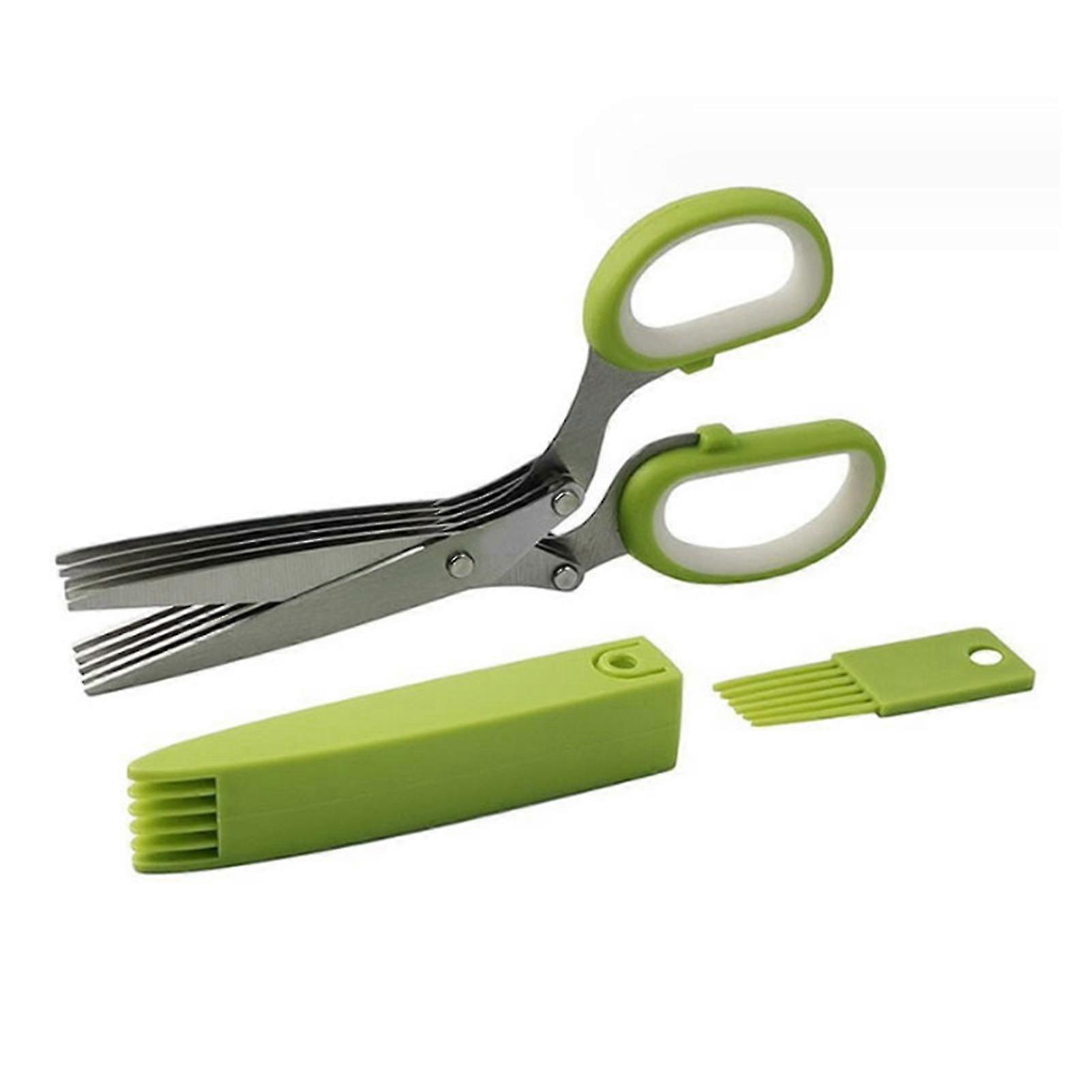 Stainless Steel Kitchen Scissors Efficient Non-slip Vegetable Scissors for Kitchen Use