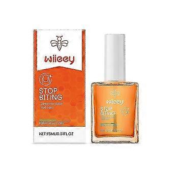 Oplossing tegen bittere nagels voor kinderen - Voedende 15 ml nagelverzorgingsolie met antibacteriële barrière, afschrikmiddel tegen nagelbijten, bevordert gezonde nagels