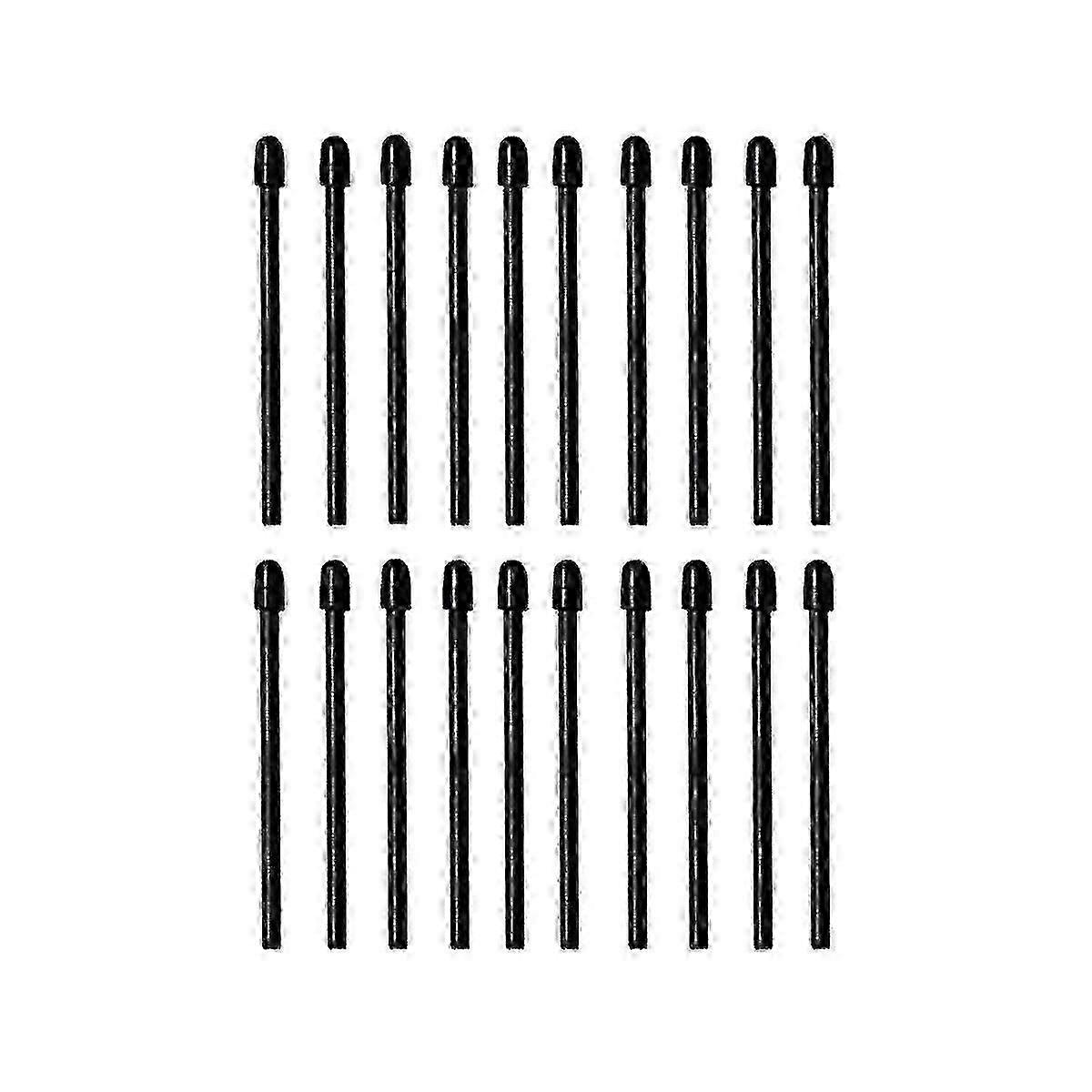 (20 Pack) Marker Tips/nibs compatible with Remarkable 2 Stylus Replacement Soft Nibs/tips Black-NS