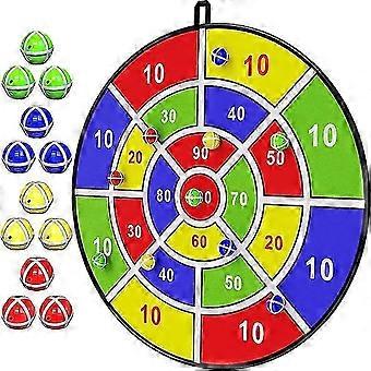 Große Dartscheibe 72CM, Kinder Dart Board mit Klebebällen, Jungen Spielzeug, Indoor/Sport Outdoor Fun Party Spiel spielen SpielzeugDart Backboards