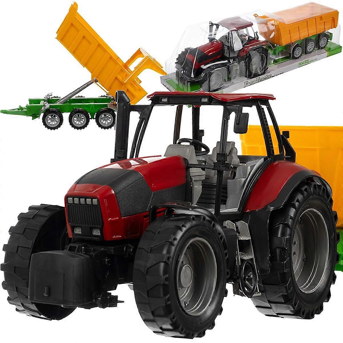 Fermă - tractor cu remorcă 24711