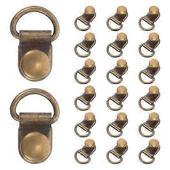 20pcs Stivali Fibbie Scarpe Sport All'aria Aperta Scarpe Delicate Rivetti Stivali Lacci Ganci