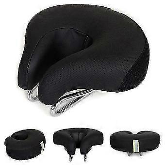 No Nose Bicycle Saddle for Mountain Bike - Thickened & Super Soft Cushion