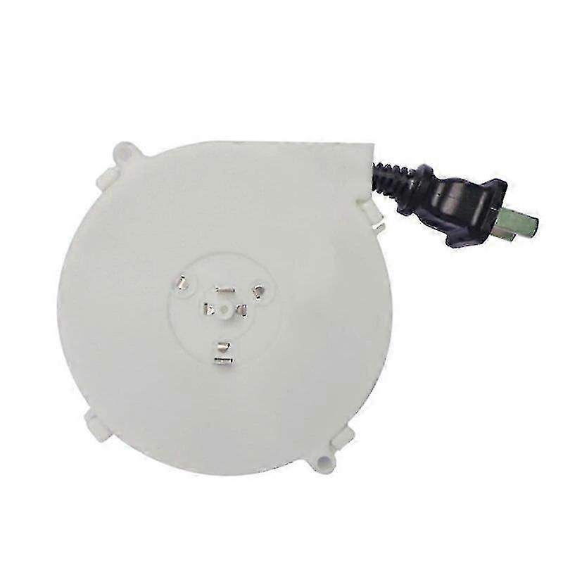 220v Automatic Retractable Power Reel Cable with EU Plug for Camping