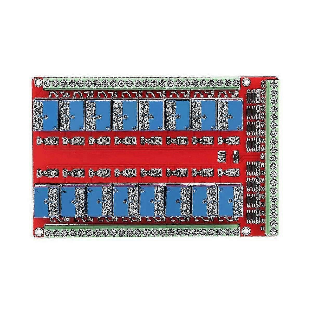 24v Isolated 16-channel Relay Control Module High/low Level Trigger 16-channel Relay Module Interfa -N