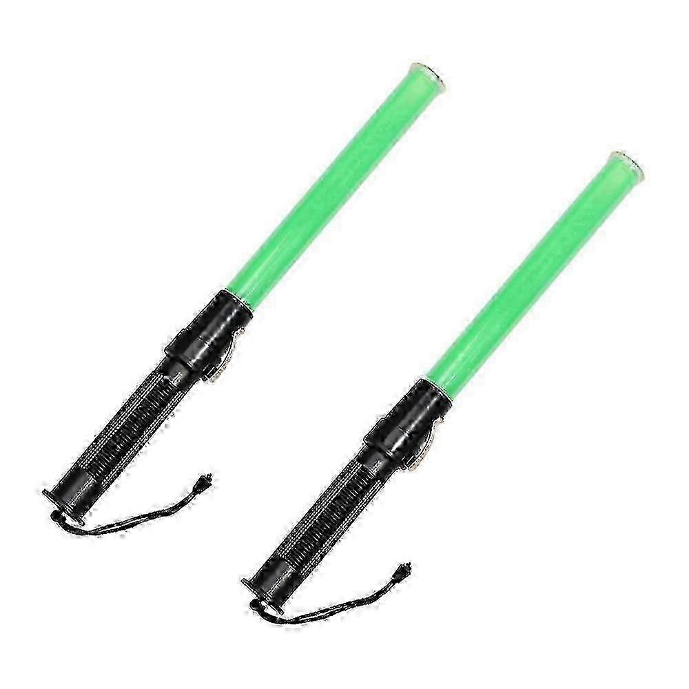 2pcs 43CM traffic baton, LED warning light