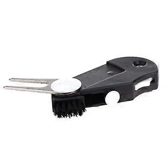 Multi Tool 5-in-1 Divot Tool Groove Cleaner with Brush and Score Counter