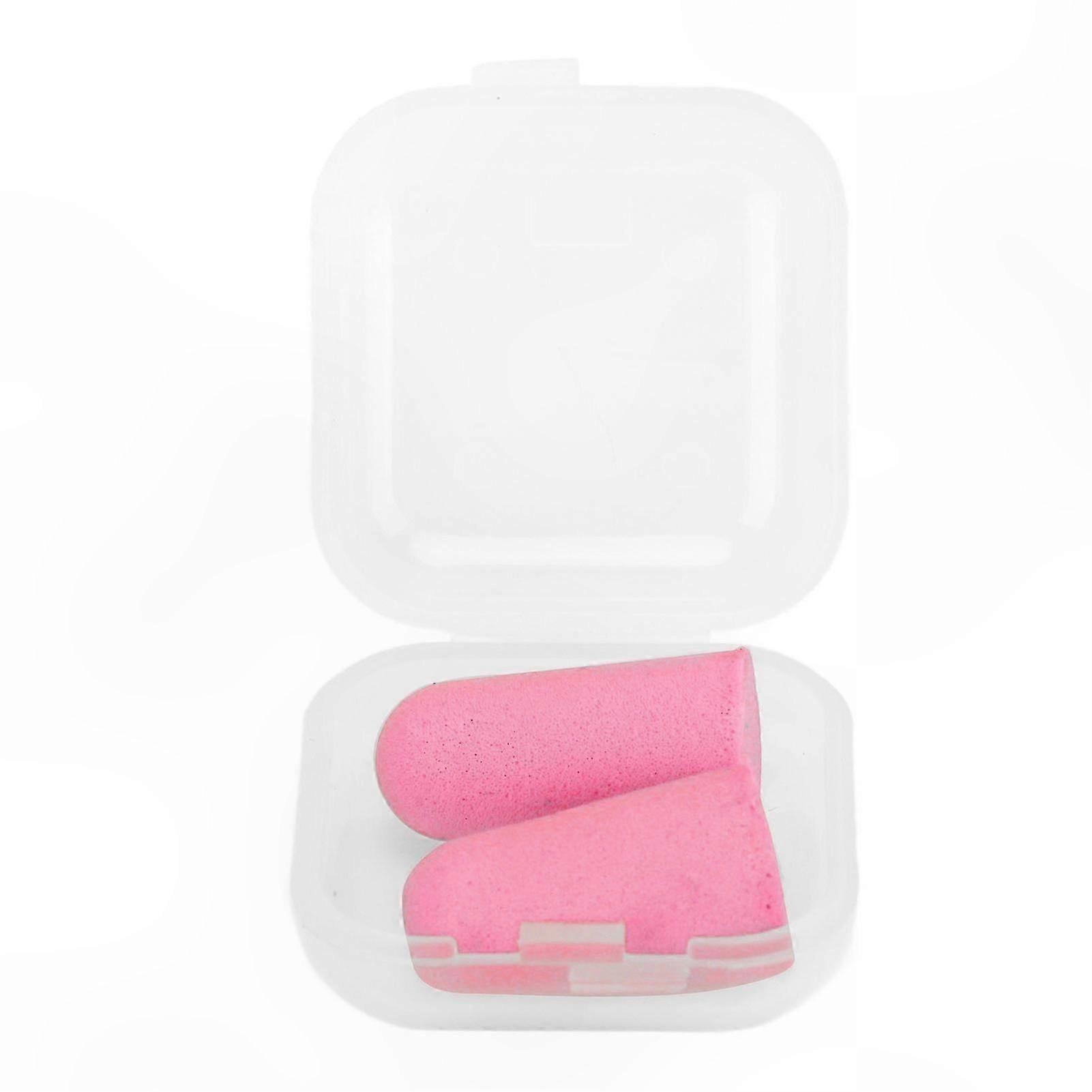 2-Pack Soft Foam Earplugs for Noise Reduction and Soundproofing