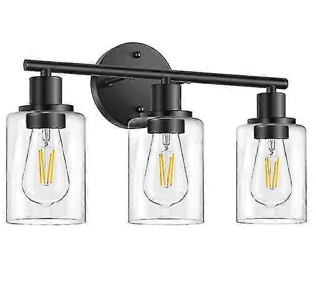 3-light Ceiling Light E27 Holderblack(bulb Not Included) Y