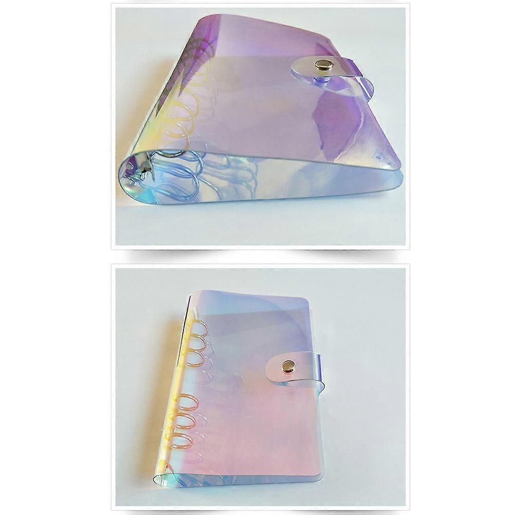 Colorful Transparent File Folder Creative Binder Loose-Leaf for Office Use